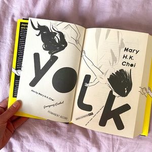 "Yolk" book by Mary H.K. Choi